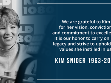 Honoring Kim Snider